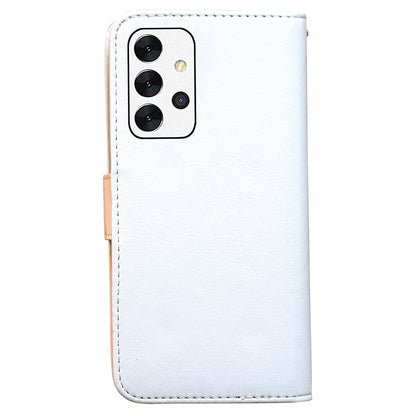 Compatible with Samsung Galaxy A32 5G Leather Case Protection White Max White