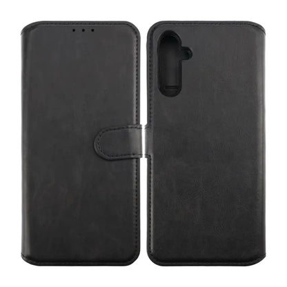 Compatible with Samsung Galaxy A54 5G Magnetic Wallet Case Black Compatible