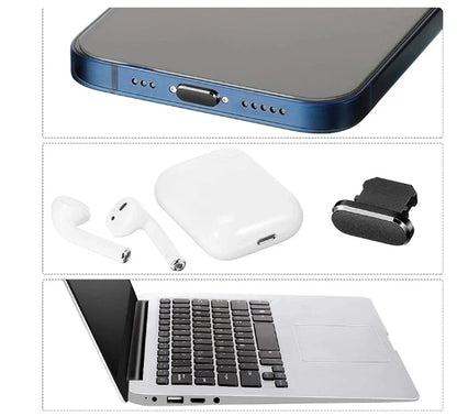 Compatible with iPhone Mobile Phone Charging Port Dust Plug Cleaning Kit