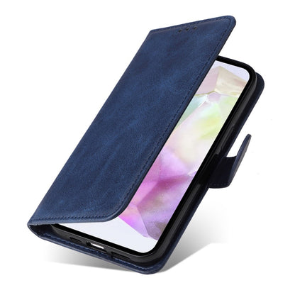 Compatible with Samsung A56 5G PU Leather Wallet Case Blue