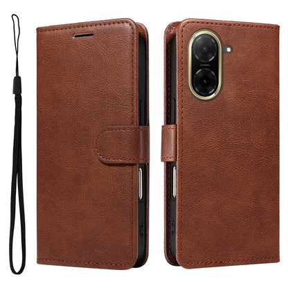 Xiaomi Redmi A5 4G PU Leather Wallet Case with Card Slots MGF Brown - Compatible with Xiaomi