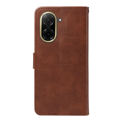 Xiaomi Redmi A5 4G PU Leather Wallet Case with Card Slots MGF Brown - Compatible with Xiaomi