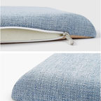 Square bar stool cushion with ties, breathable and non-slip square chair pad, 28*28*3.5 cm memory foam children's stool cushion (crab design)