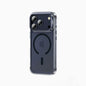 Phone case for iPhone 17 Pro Max with stand and camera control cover, MagSafe compatible, shockproof magnetic case, scratch resistant (black).