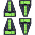 Spirit Level, Small T-Shaped Magnetic Spirit Level With 2 Leveling Bubbles. 4 pcs Set, Rv Accessories, Stabilizers,