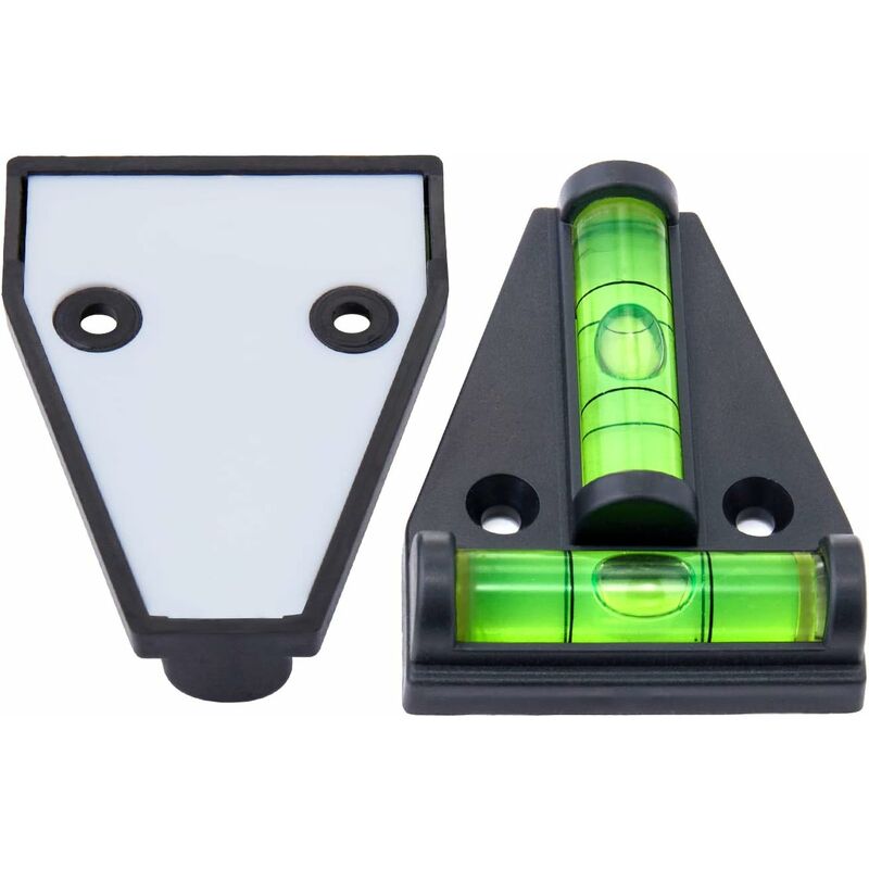 Spirit Level, Small T-Shaped Magnetic Spirit Level With 2 Leveling Bubbles. 4 pcs Set, Rv Accessories, Stabilizers,