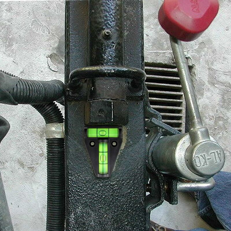 Spirit Level, Small T-Shaped Magnetic Spirit Level With 2 Leveling Bubbles. 4 pcs Set, Rv Accessories, Stabilizers,