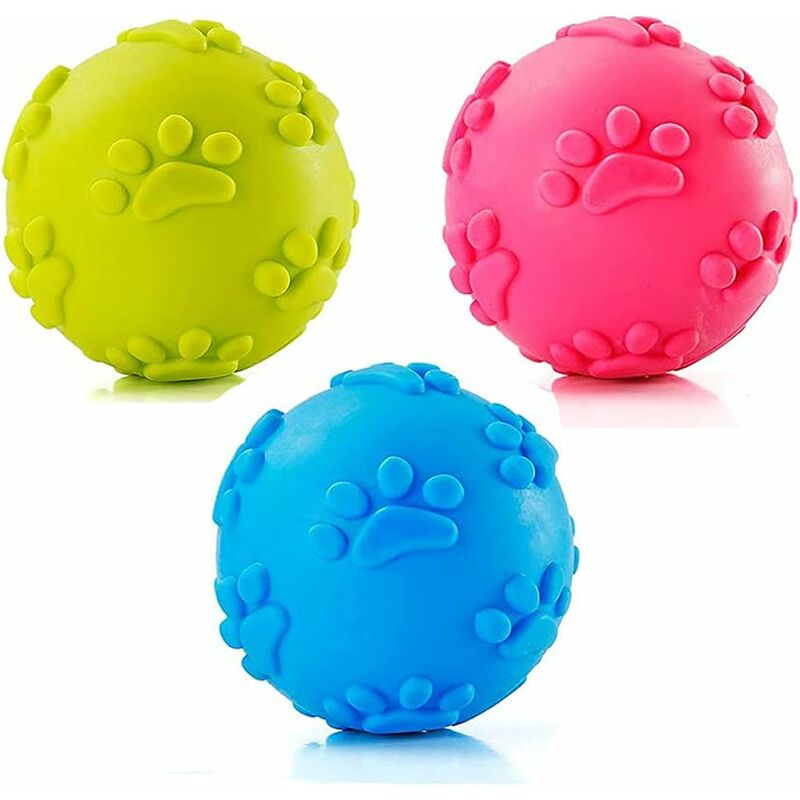 Dog Toys Balls, Sound Toys Balls, Dog Chew Ball Toy, Puppy Molar Teeth Cleaning Ball, For Small And Medium Dogs