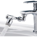 Multifunctional ROtatable Faucet Extension, 1080° Brass Faucet Extension, Water Saving Faucet Adapter, Adjustable
