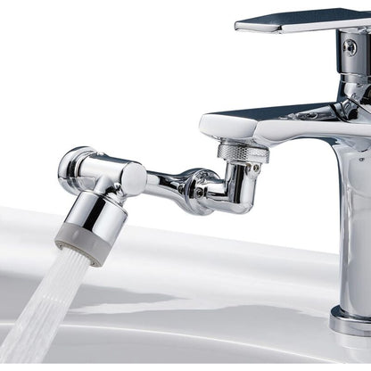 Multifunctional ROtatable Faucet Extension, 1080° Brass Faucet Extension, Water Saving Faucet Adapter, Adjustable