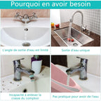 Multifunctional ROtatable Faucet Extension, 1080° Brass Faucet Extension, Water Saving Faucet Adapter, Adjustable
