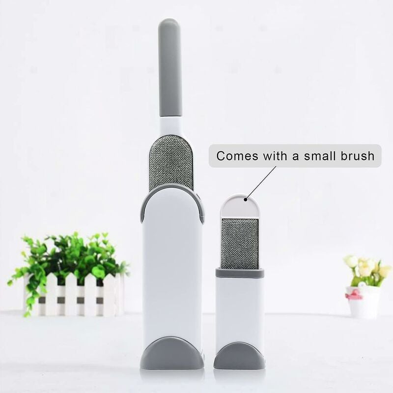 Pet Hair Remover Brush For Cats & Dogs - Reusable Magic Cleaning Brush Removes Hair