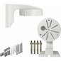Security Camera Junction Box Bracket,Cable Management Enclosure Compatible With Metal Dome Cameras,Strong Powder