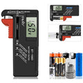 Digital Battery Tester, Universal Battery Tester, Battery Tester, For Aa, Aaa, C, D, Pp3, 9V, 1.5V, Button Cell