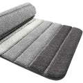 Non-Slip Bath Mat, Extra Soft Bathroom Rug, Machine Washableable, Water Absorbent, 40 X 60 Cm, Grey