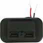 Dual Usb Car Charger Socket 12V 24V 3.1A For Motorcycle Rv Truck Atv Boat Car Camper Usb C Extension Cable Universal