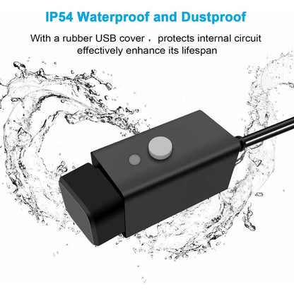 Waterproof Motorcycle Usb Charger With Switch 5V Dual Ports