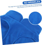 Dog coat - Fleece dog vest - Winter dog coat - Warm dog coat - Fleece dog sweater - Leash with O-ring - Perfect for small and medium dogs - Blue - Size S