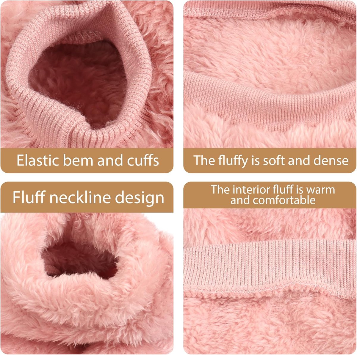Dog Coat - Dog Sweater - Pet Clothes - Winter Fleece Dog Sweater - Puppy Dogs and Cats - Puppies and Chihuahuas - Warm Autumn and Winter Clothes - Perfect for Christmas Decorations - Christmas XL