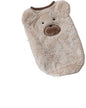Dog Sweater - Dog Coat - Warm Winter Sweater - Warm Dog Coat - Bear Puppy - Plush Coat - Warm Clothing - Perfect for Small Dogs - Medium Dogs - Dog - Coffee - Beige - Size M