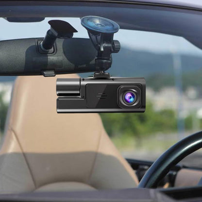 Dashcam - Dual lens 1080p - HD video recorder, wide viewing angle - Loop recording - For safety while driving, parking and traveling