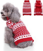 Dog Sweater - Christmas Dog Sweaters - Sleeveless Dog Sweaters - Dog Coat - Warm Autumn and Winter Puppy Sweater - Ugly Sweater - Perfect for Small Dogs - Dog - Medium - New Year's Holidays - S
