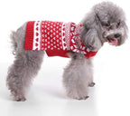 Dog sweater - Christmas sweaters for dogs - Sleeveless dog sweaters - Dog coat - Warm sweater for puppies in autumn and winter - Ugly sweater - Perfect for small dogs - Dog - Medium - New Year's holidays