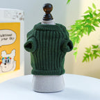 Dog Coat - Dog Sweater - Sweaters for Small Dogs - Dog Sweater - Cute Dinosaur Sweater - Soft and Comfortable Winter Clothes - Warm Knit Cat Sweater - Perfect for Christmas - Puppy Shirts - Christmas - Size L