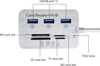 USB 3.0 Hub with 3-Port Splitter and Memory Card Reader - SD/TF/Micro SD Card Reader - USB 3.0 Hub