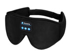 Bluetooth Sleep Headphones in Headband with Eye Mask, Wireless Stereo Music for Sleep and Relaxation, Black