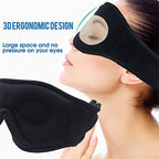Bluetooth Sleep Headband with Eye Mask, Stereo Music for Sleeping and Relaxation, Pink