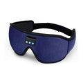 Bluetooth Sleep Headphones Headband with Eye Mask, Wireless Stereo Music for Sleep and Relaxation, Blue
