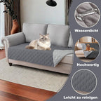 Waterproof Leakproof Double-Sided Dog Blanket Furniture Protector for Pets, 130x200cm