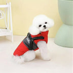 1 Warm Soft Winter Dog Vest with Stand Collar, Wind and Waterproof, Multiple Colors, S M L XL, Red