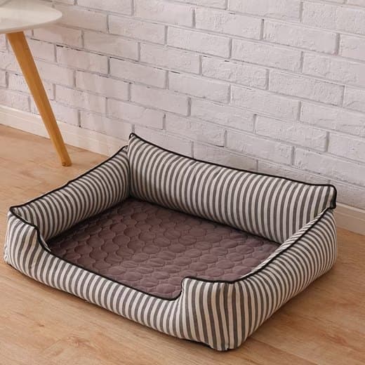 Cooling Mat for Dogs and Cats, 70×55cm, Light Brown, Breathable, Multiple Colors Available