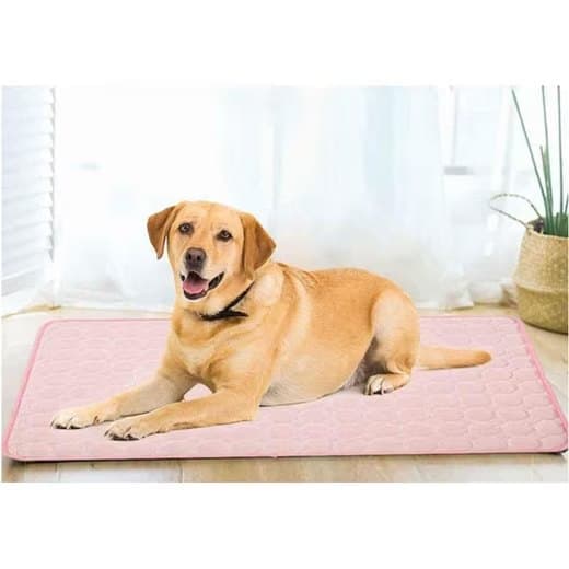 Cooling Mat for Dogs and Cats, 50x40cm, Pink, Breathable, Multiple Colors Available