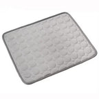 Cooling Mat for Dogs and Cats, 50x40cm, Breathable, Multiple Colors Available, Gray