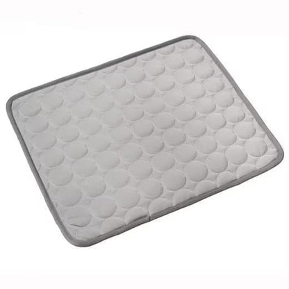 Cooling Mat for Dogs and Cats, 50x40cm, Breathable, Multiple Colors Available, Gray