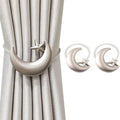 2 pcs Magnetic Curtain Ties Clips for Attachment and Fixation, Decorative and Practical