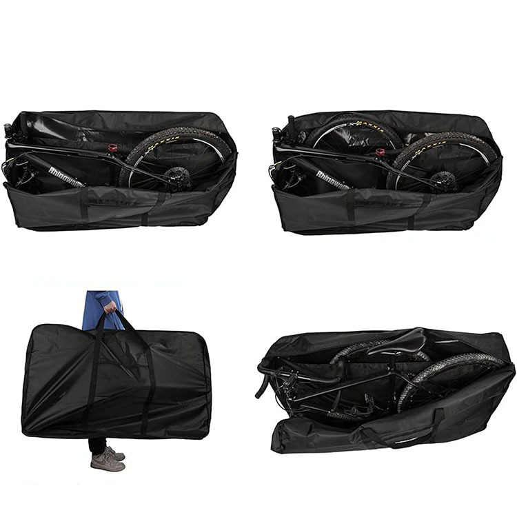 800D Oxford Cloth Bicycle Bag, Mountain Bike & Road Bike Storage Bag(Non-folded: 140cm (L) * 28cm (W) * 80cm (H))