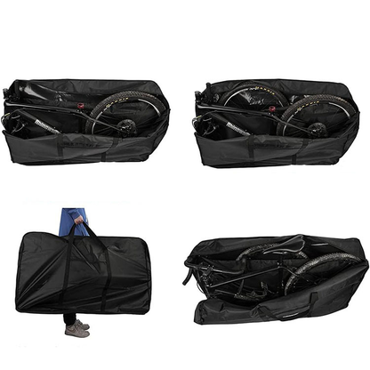 800D Oxford Cloth Bicycle Bag, Mountain Bike & Road Bike Storage Bag(Non-folded: 140cm (L) * 28cm (W) * 80cm (H))