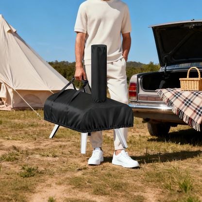 420D Oxford Waterproof Pizza Oven Cover with Carry Handles, Custom Fit for Ooni Karu 12 Outdoor Pizza Oven
