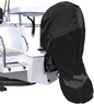600D Oxford Cloth Outboard Motor Cover, Waterproof UV Resistant Boat Engine Protective Cover for Yacht Fishing Boat（6-15HP）