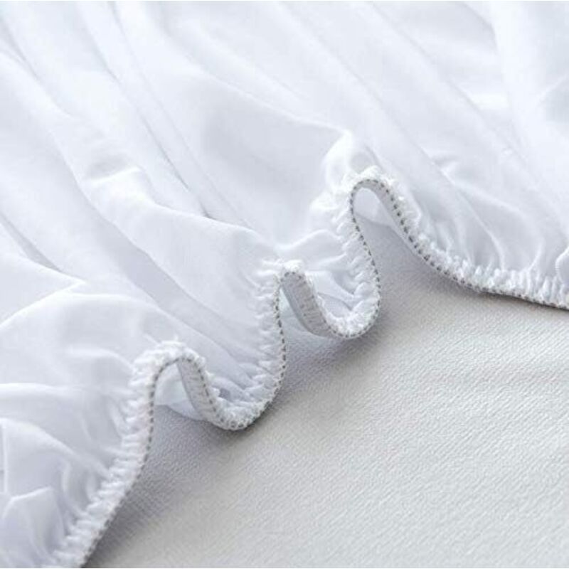Mattress Protector, Waterproof Mattress Topper, Anti Allergic, 200 x 200 cm