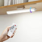 Dimmable LED Cupboard Lamp with Remote Control, Touch Rechargeable Wall Light, 34 cm