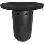 Fire Pit Cover, 420D Waterproof Anti UV Protective Cover, Diameter 100 cm