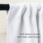 2 Pack Blackout Kitchen Curtains White, 40 x 60 cm