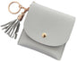 Wallet & Card Holder for 6 Cards | Credit Card Holder | With Cash Compartment | Card Holder | Wallet | PU Leather | Grey