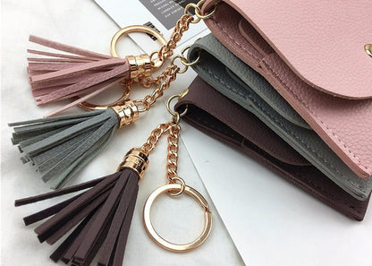 Wallet & Card Holder for 6 Cards | Credit Card Holder | With Cash Compartment | Card Holder | Wallet | PU Leather | Grey