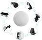 2oz Metal Round Plate For Phone | Self-Adhesive Magnetic | Phone Holder | Phone Sticker | Metal Phone Plate | Round | Silver